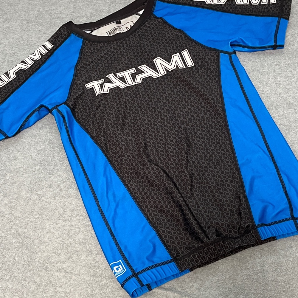 Tatami Fightwear Rashgaurd Top Shirt Mens Medium Grappling
